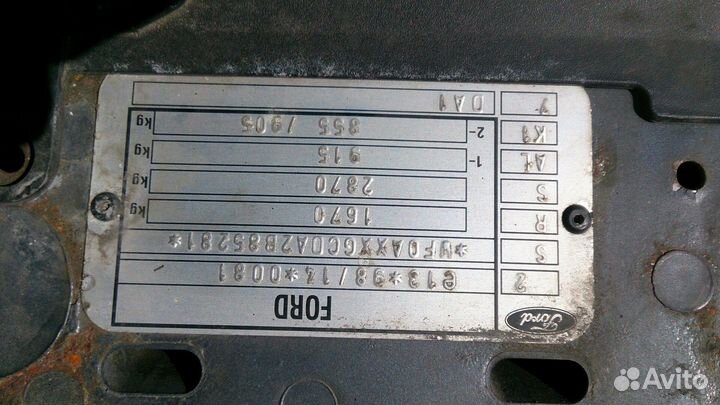 Разбор на запчасти Ford Focus 1 1998-2004