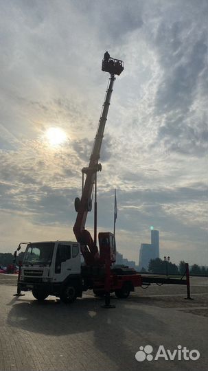 Требуеся водитель на автовышку