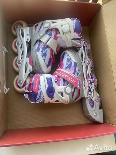 Детские раздвижные ролики reaction 26-31