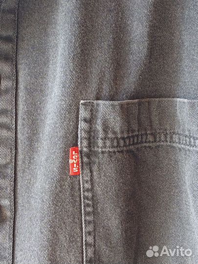 Джинсовая рубашка levis