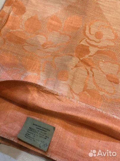 Скатерть лен СССР новая