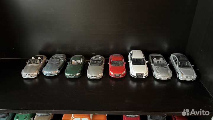 Модели автомобилей коллекция 1:24