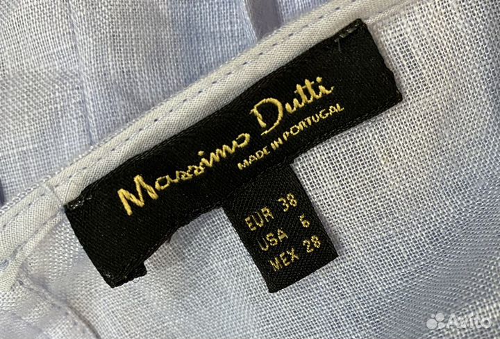 Льняная женская кофточка Massimo Dutti