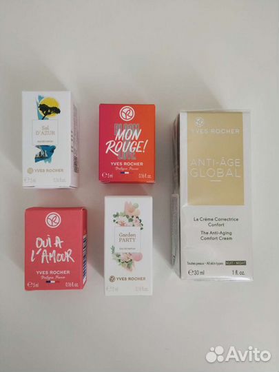 Миниатюры парфюма Ив Роше