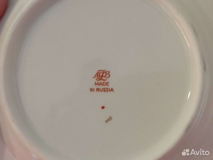 Фарфоровая фаза, тарелка, Лфз