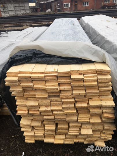 Доска обрезная 25x100x6000