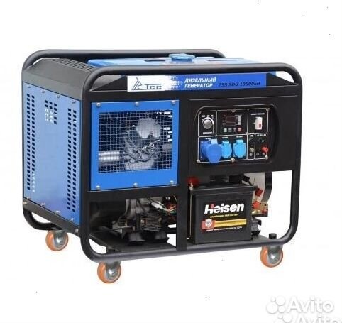 Дизель генератор TSS SDG 10000EHA