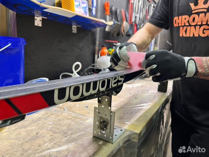 Ремонт, обслуживание, сервис горных лыж и сноуборд