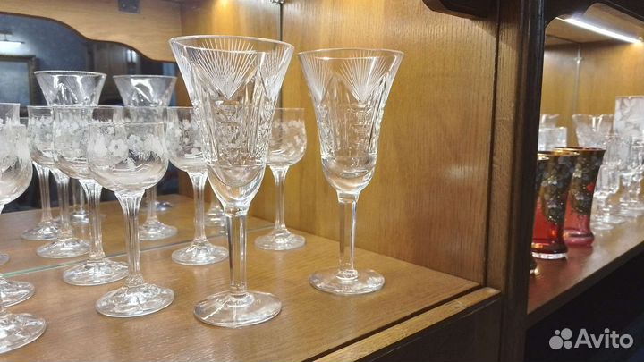 Фужеры стаканы винтаж СССР