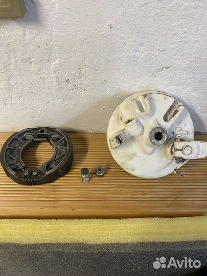 Передний барабанный тормоз на ямаха джог 5бм