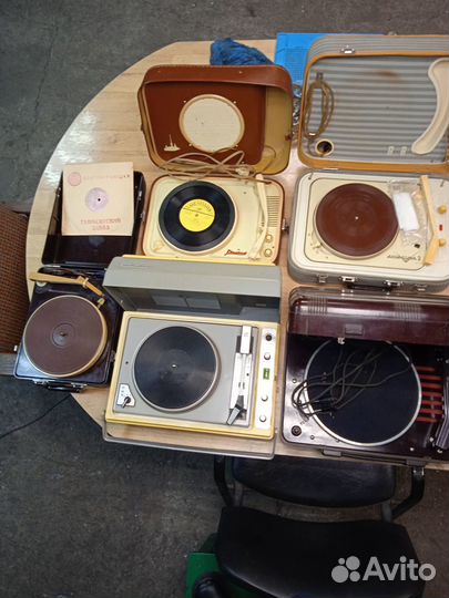 Виниловые проигрыватели винтаж