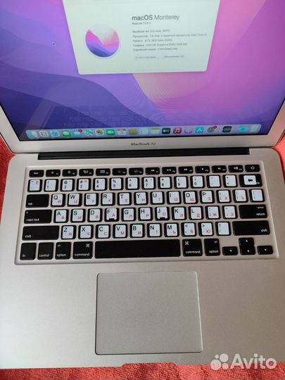 Ноутбук MacBook Air 13 2017 год