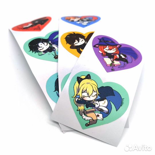 Печать ярких наклеек и стикерпаков