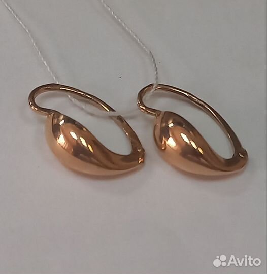 Золотые серьги