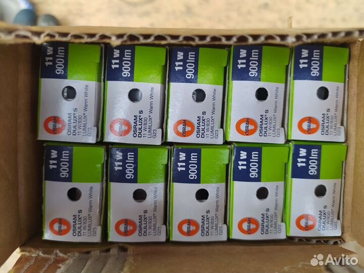 Лампа люминесцентная osram dulux s/e 11 w/830