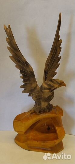 Статуэтка орёл. 26см. дерево СССР
