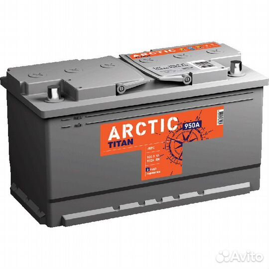 Аккумулятор titan arctic 6ст-100.0 VL