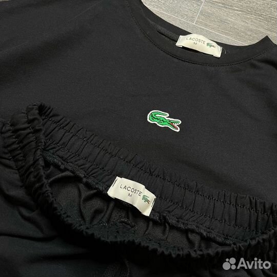 Костюм шорты и футболка lacoste