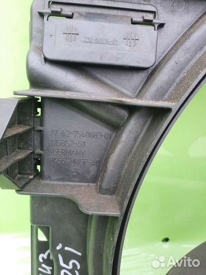 Вентилятор основной бмв 5 е60 е61