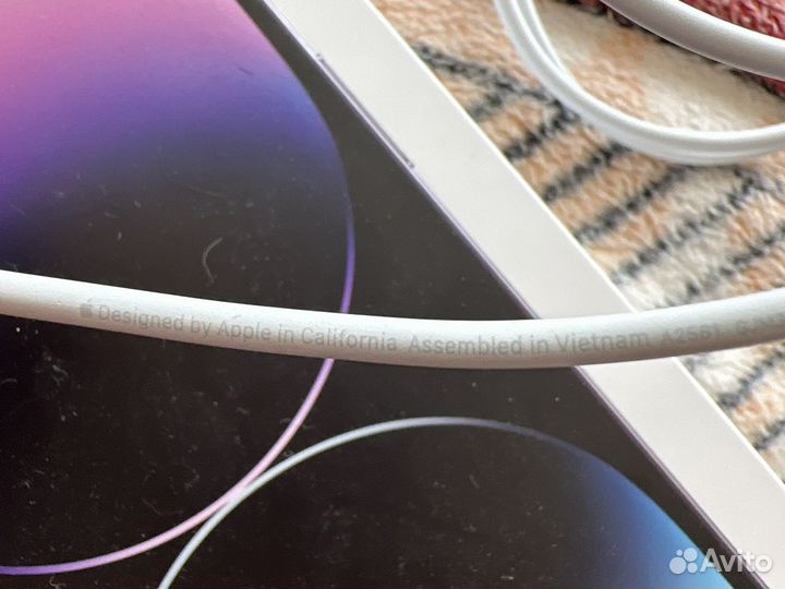 Кабель Lightning Apple USB-C to Lightning Cable