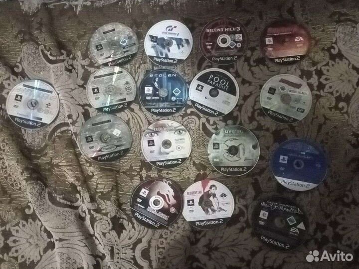 Лицензия диски на ps2