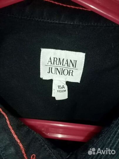 Рубашка Armani Junior оригинал 15 лет