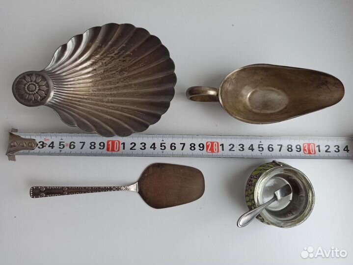 Посуда, предметы из мельхиора. СССР. Винтаж