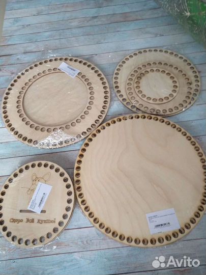 Донышки для вязания корзин