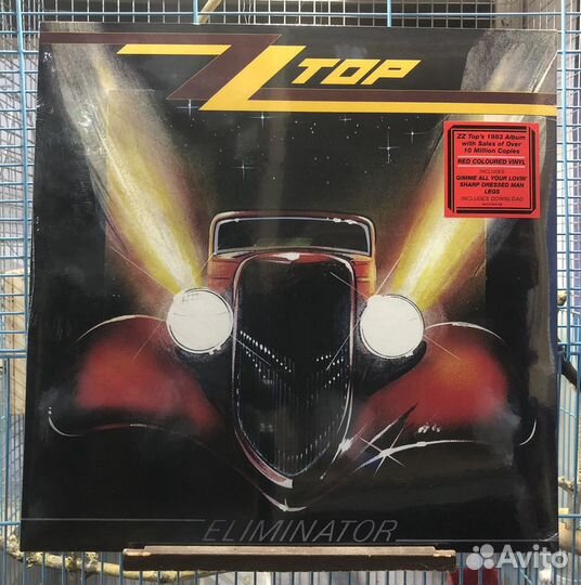 ZZ Top, Eliminator. Red (LP)