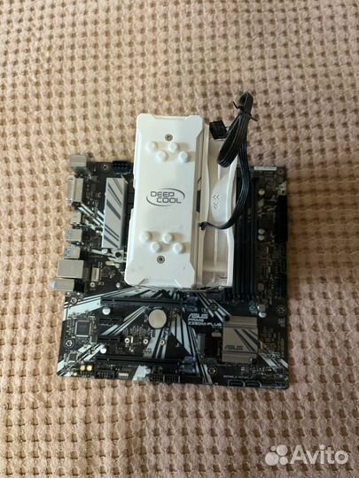 Мать, проц, озу, кулер