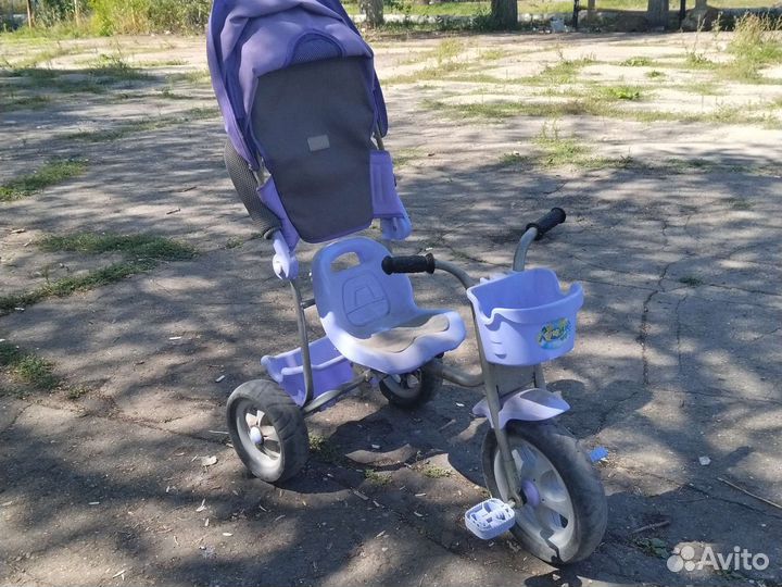 Детский трехколесный велосипед бу