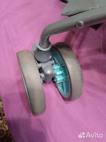 Коляска-трость Babyton Zoo light blue