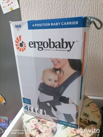 Эргорюкзак ergobaby 360