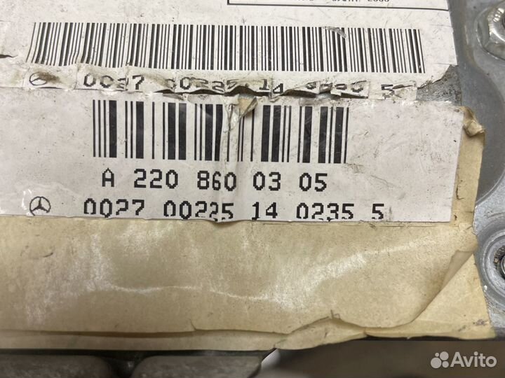 Подушка безопасности передняя левая W220