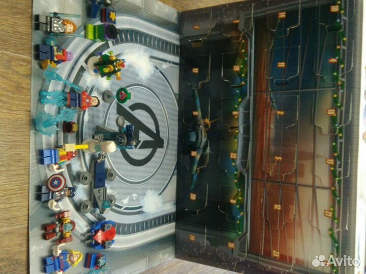 Адвент календарь lego марвел