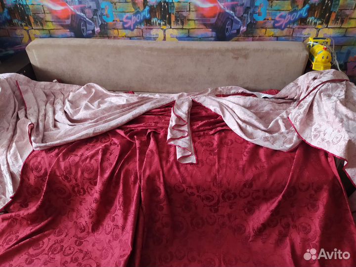 Шторы с ланбрикенами