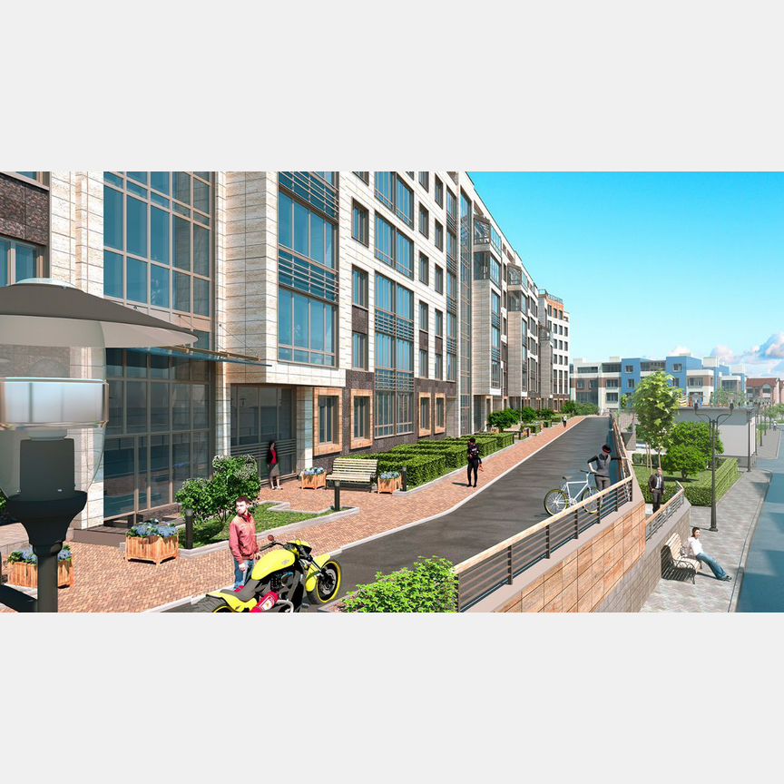 1-к. квартира, 47,4 м², 1/7 эт.