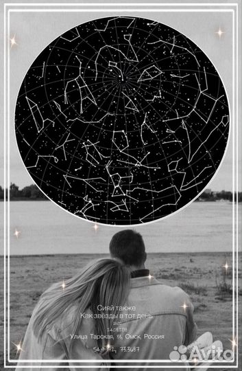 Карта звездного неба