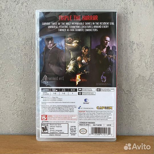 Resident Evil Triple Pack для Switch