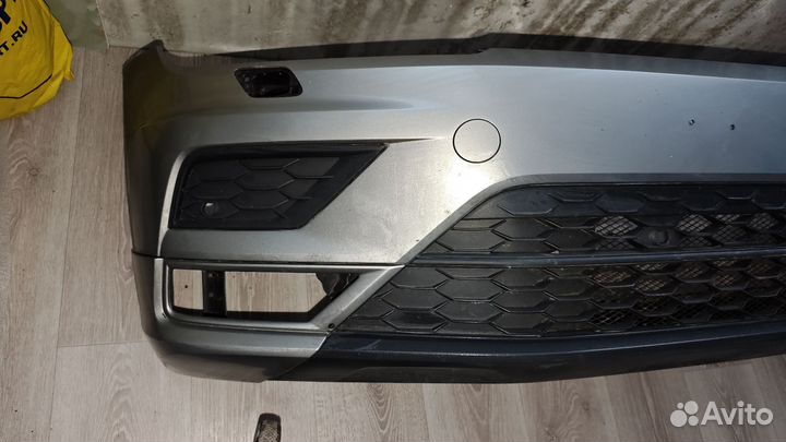 Бампер передний tiguan 2