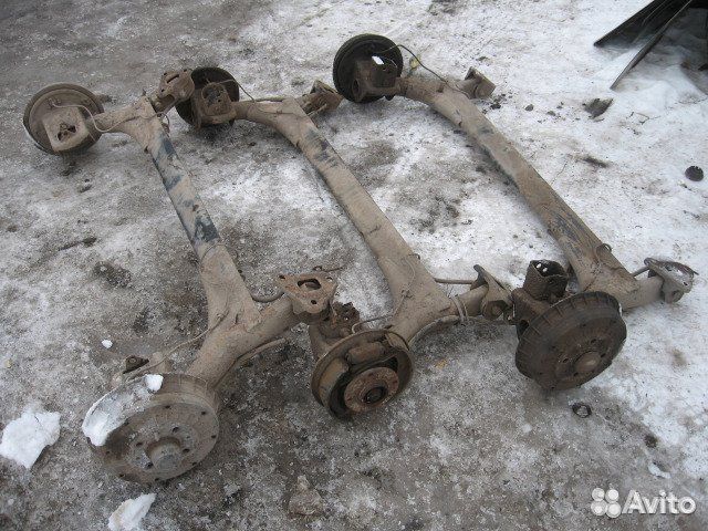 Задняя балка в сборе ваз 2109 ваз 2114 ваз 2110