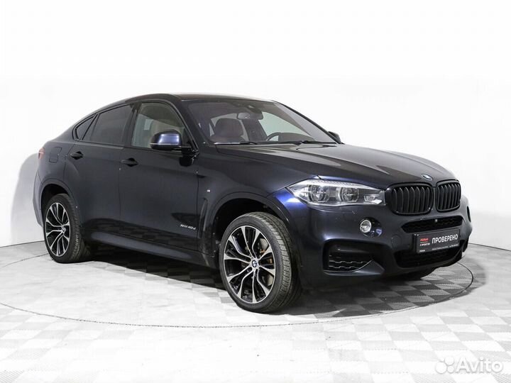 BMW X6 3.0 AT, 2017, 127 038 км