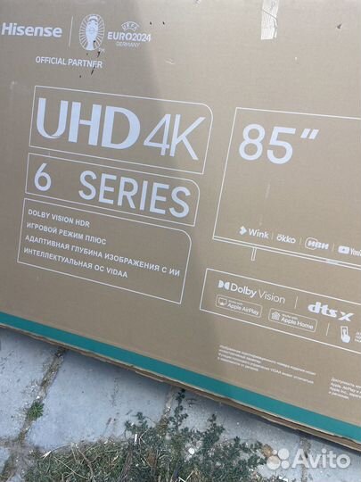 Hisense Телевизор 85A6BG CH 85