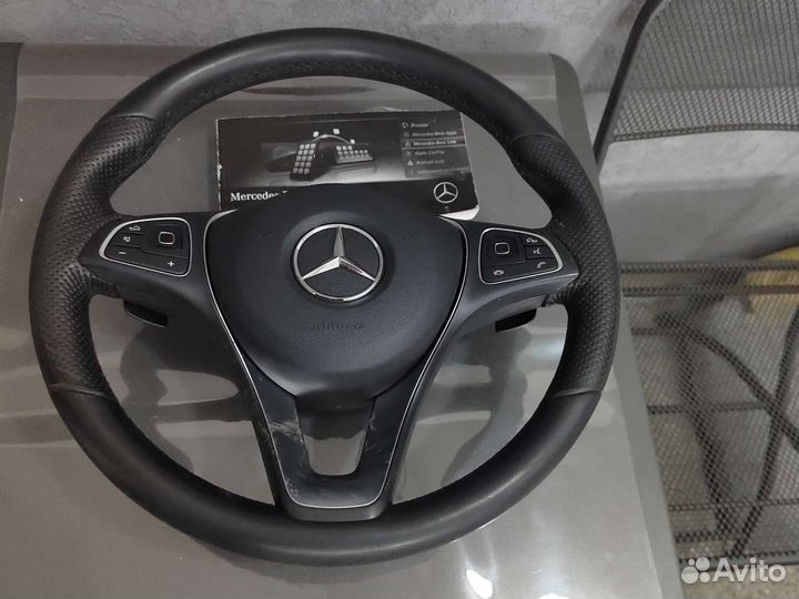 Mercedes e-класс руль