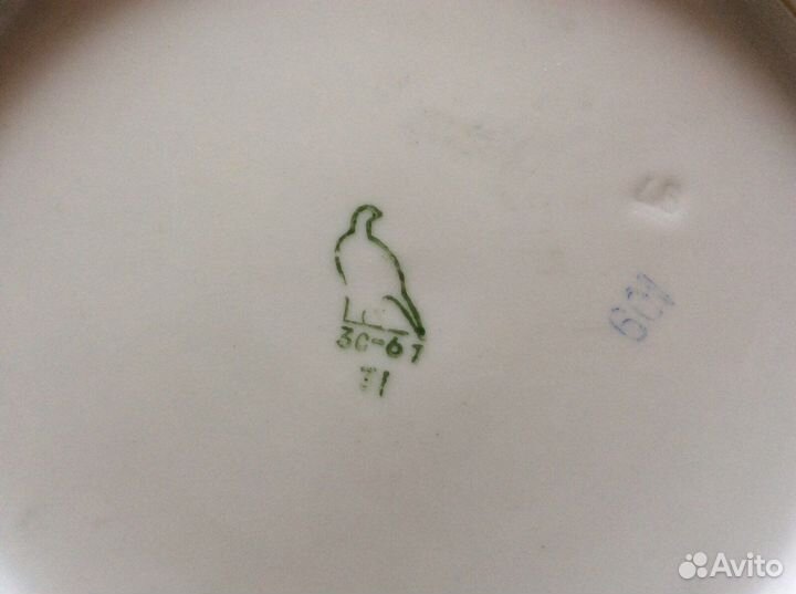 Столовый сервиз сирень дулево