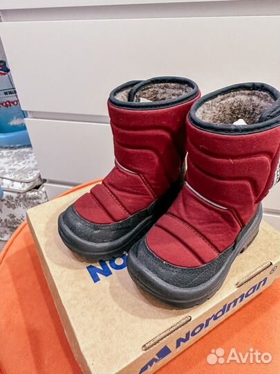 Сапоги зимние детские nordman lumi 24