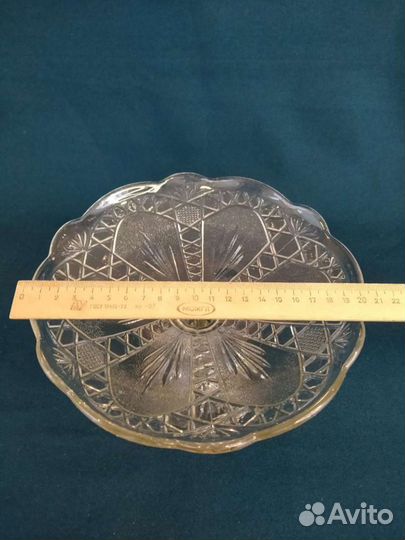 Фруктовница стекло