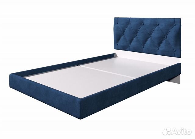 Подростковая кровать Милана-3 мс 120х200 Синий