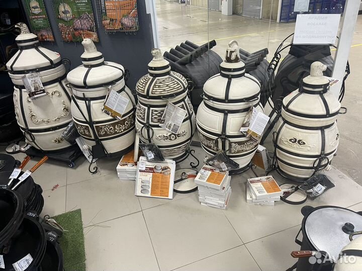 Тандыр Александр с откидной крышкой