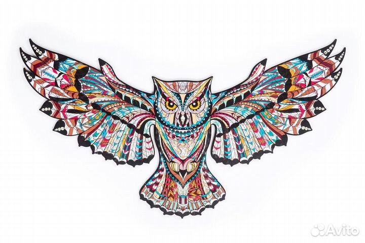 Деревянный пазл Лесная сова (S/127) (Chapa), детал